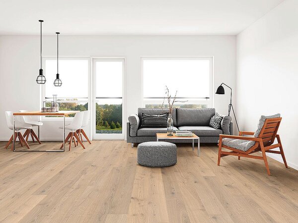 EUROWOOD 1 lamela Dub biely rustikál 45135/0070 - 2.33 m2