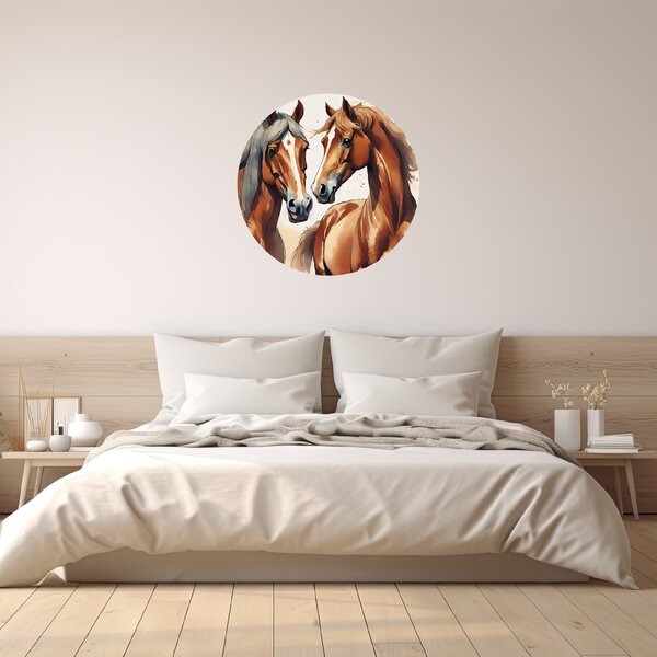 100x100cm Kone - textilná nálepka na stenu Veľkosť: 60 cm