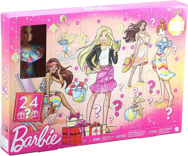 Spin Master Mattel Barbie Adventný kalendár 2021 25GXD64