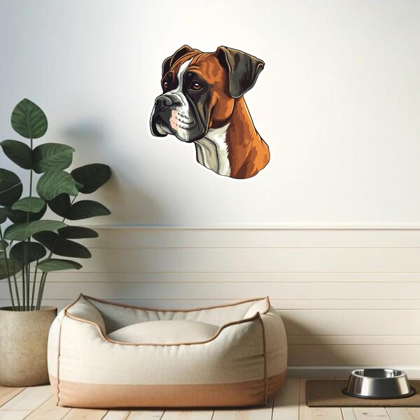 60x60cm Nálepka Boxer Veľkosť: 60 cm