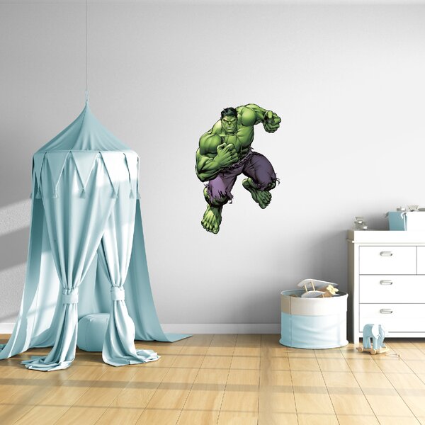 50x70cm Hulk - textilná nálepka na stenu