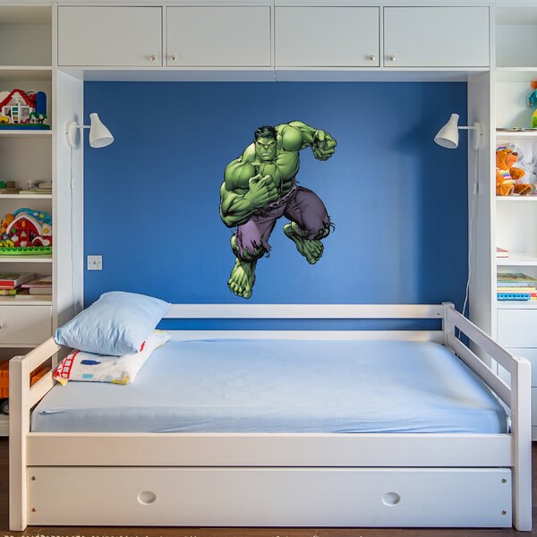 50x70cm Hulk - textilná nálepka na stenu