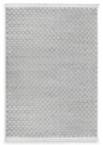 Koberec MONO BOHO strieborný