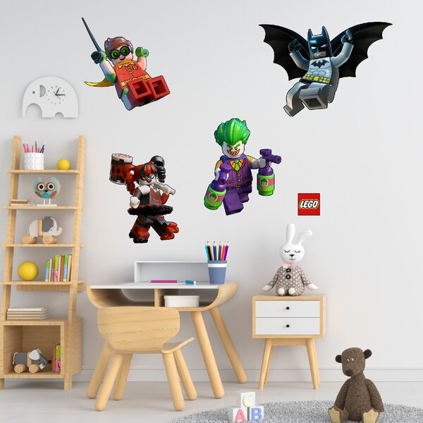 60x70cm LEGO Batman - nálepka na sten
