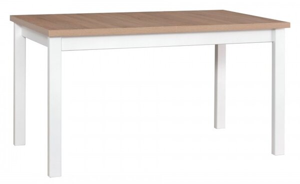 Jedálenský stôl DOROTA 1 - dub sonoma / biela
