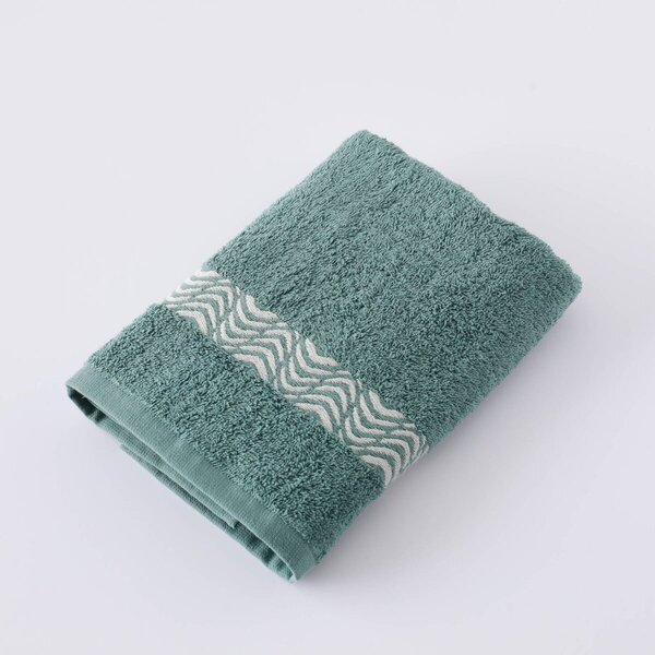 Kúpeľňový textil s originálnym vyšitým lemom 420g/m2