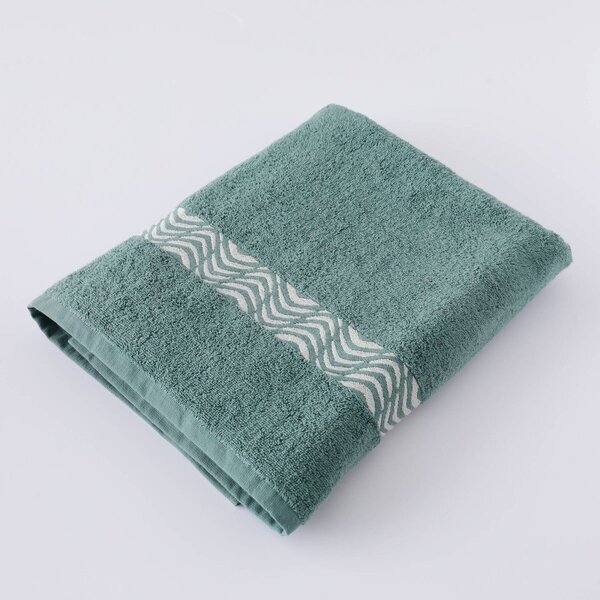 Kúpeľňový textil s originálnym vyšitým lemom 420g/m2