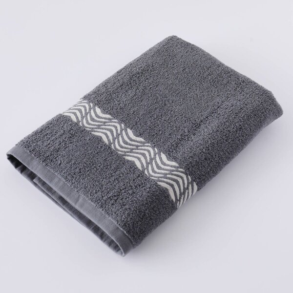 Kúpeľňový textil s originálnym vyšitým lemom 420g/m2