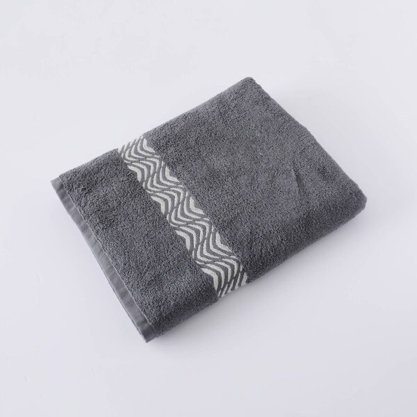 Kúpeľňový textil s originálnym vyšitým lemom 420g/m2