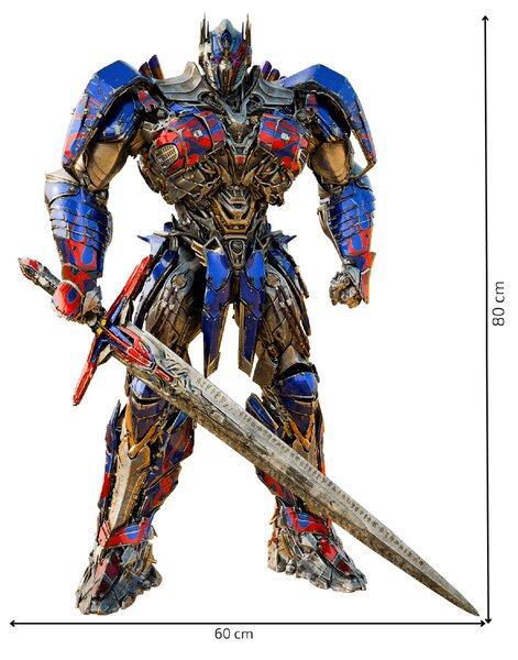 60x80cm Transformer - Optimus Prime - textilná nálepka na stenu
