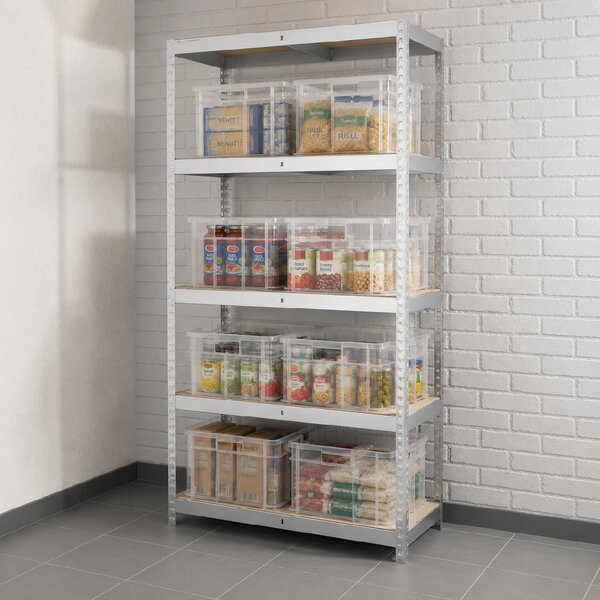 Keeeper Úložný box pre domácnosť aj dielňu, BRUNO XXL, 54L, 52 x 43 x 28 cm, transparentný