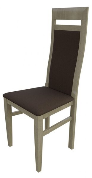 Jedálenská stolička MOVILE 43 - dub sonoma / tmavá hnedá 1