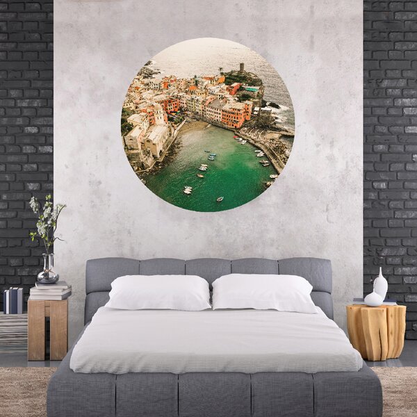 120x120cm Cinque Terre - Italy - textilná nálepka na stenu Veľkosť: 120 cm