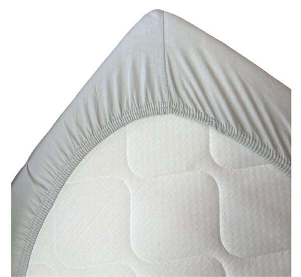 Jersey plachta Didatex - GREY 34s Rozmer: 90x200 cm