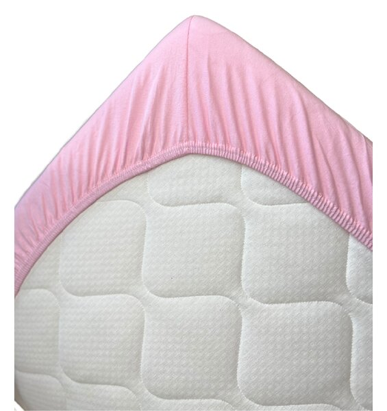 Jersey plachta Didatex - PINK 2 Rozmer: 90x200 cm
