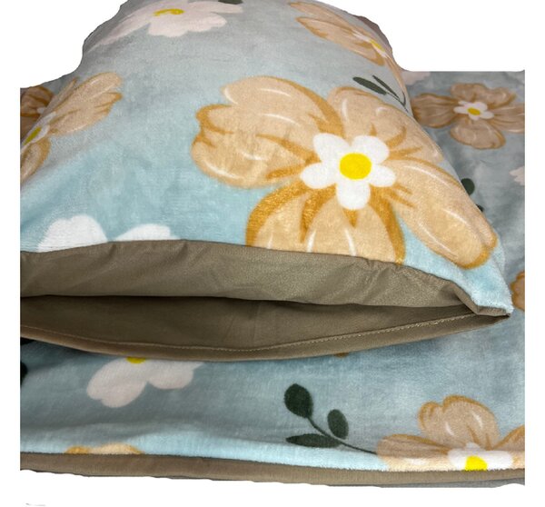Sendia Textil KVIETOČEK 2V1 mikroplyšové obliečky