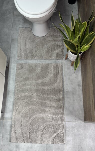 Sendia Textil Kúpeľňová predložka LIANA 2set svetlosivá