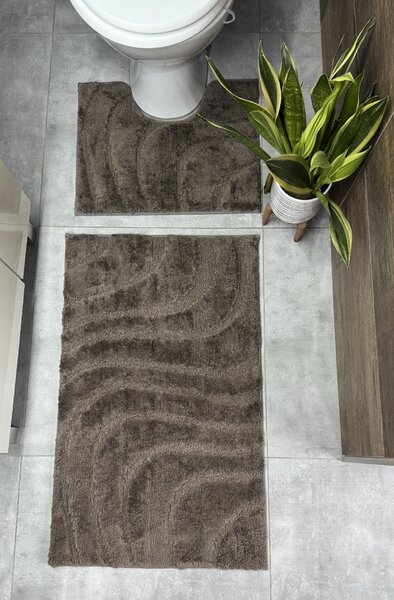 Sendia Textil Kúpeľňová predložka LIANA 2set hnedá
