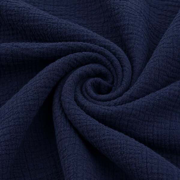 Mušelínové obliečky Dark Navy Rozmer obliečok: 140x200 cm, Obsah balenia: Set Balenie