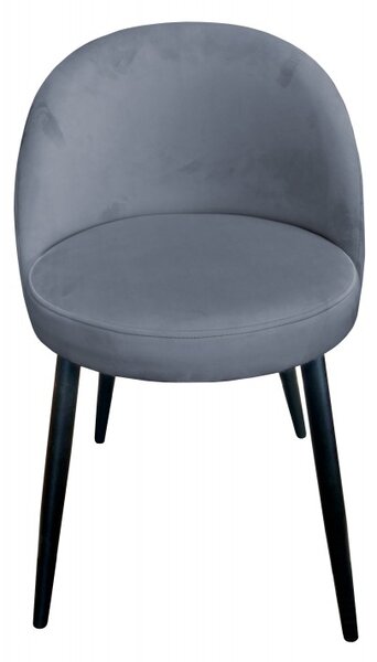 Moderná čalúnená stolička Glamon čierne nohy Bluvel 14