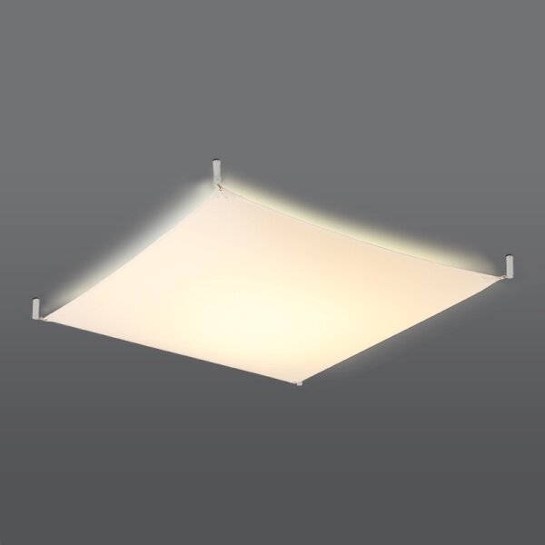 Sollux SL.0738 - LED stropné svietidlo LUNA 4xG13/8,5W/230V 105x105 cm biela