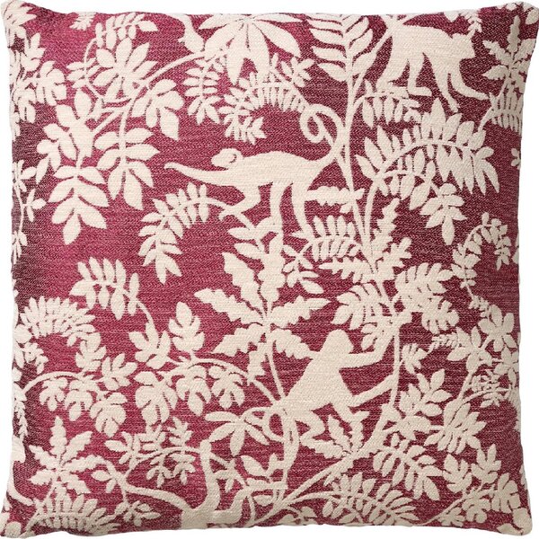 Dekoračný poťah na vankúš ABU MERLOT 45x45 cm, vínový