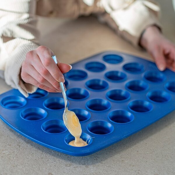 Forma coox na muffiny 24 ks Farba: Modrá