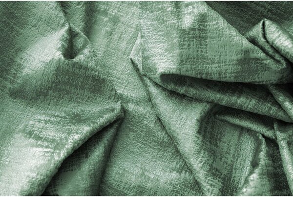 Zatemňovací záves LOOM VELVET 140x250 cm, zelený Zavesenie: Riasiaca páska