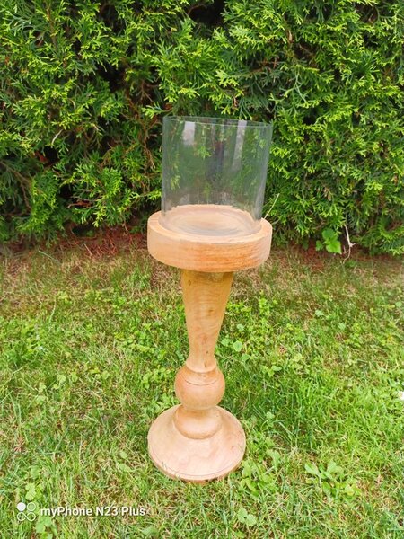 Lampy Tiffany Svietnik s praskajúcim sklom 1105