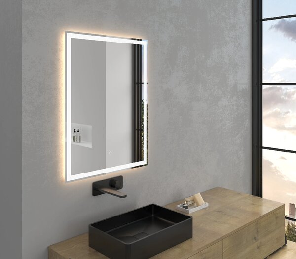 CERANO - Kúpeľňové LED zrkadlo Interno - 50x70 cm
