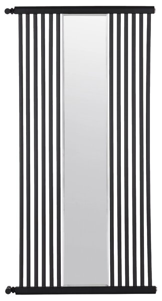 CERANO - Kúpeľňový radiátor Maximus - bočné pripojenie - 735W - čierna matná - 1510x740 mm