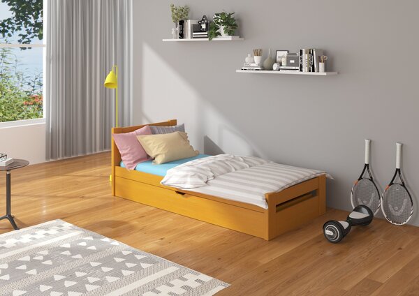 Nízka posteľ pre deti 80x180 cm Litto Buk