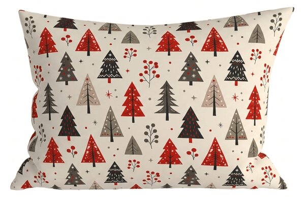 Obliečka na vankúš z mikrovlákna MERRY TREE 50x70 cm, farebný