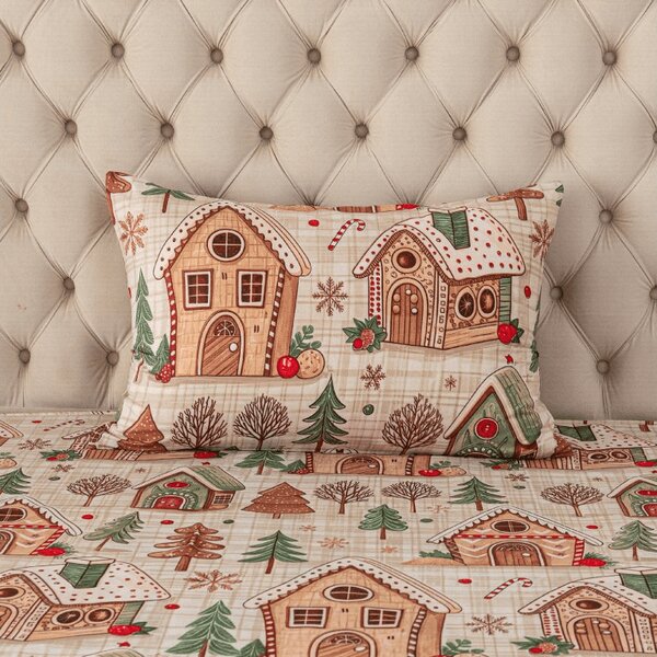 Obliečka na vankúš z mikrovlákna GINGER HOME 50x70 cm, farebný