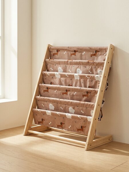 Sinsay - Polica na knihy s motívom psov - viacfarebná