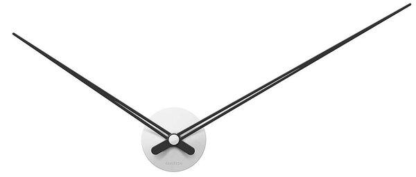 KARLSSON Nástenné hodiny LBT Sharp – biele ∅ 90 cm
