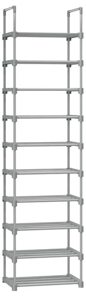 REGÁL NA TOPÁNKY, sivá, 45/174/30 cm Boxxx - Online Only drobný nábytok, Online Only