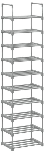 REGÁL NA TOPÁNKY, sivá, 45/174/30 cm Boxxx - Online Only drobný nábytok, Online Only
