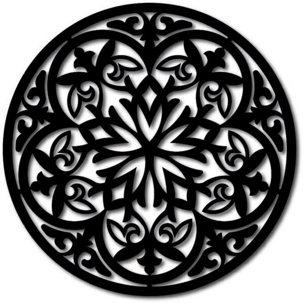 Magická drevená mandala - obraz na stenu I SENTOP PR0320