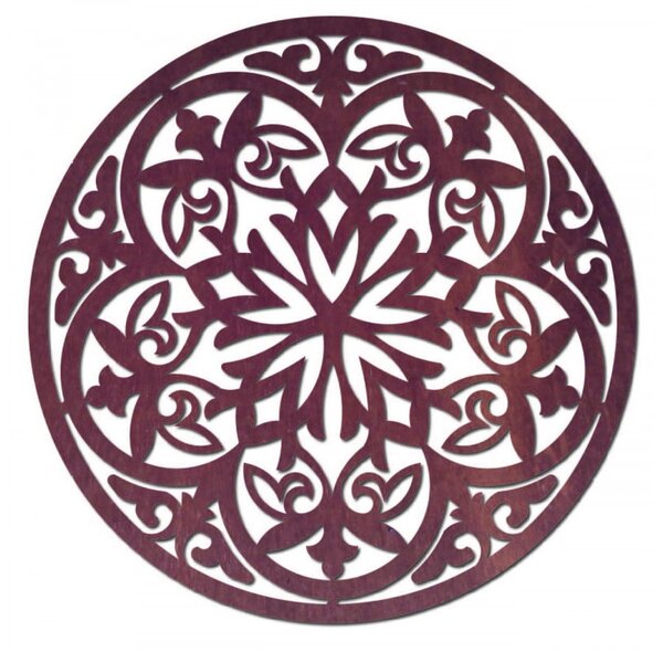 Magická drevená mandala - obraz na stenu I SENTOP PR0320