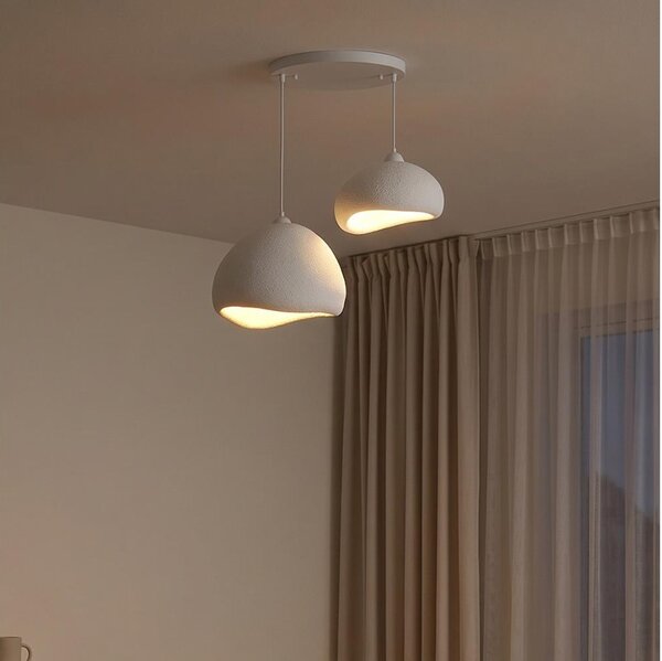 Brilagi - Lanový luster WABI SABI 2xE27/40W/230V priemer 70 cm biely