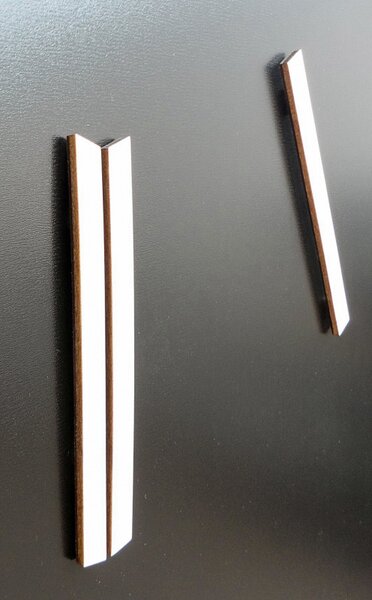 Drevené nástenné hodiny z preglejky I SENTOP 12D003 PLYWOOD