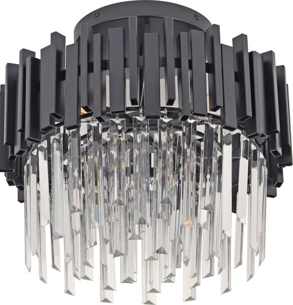 Brilagi - Stropné svietidlo VERVE 4xE14/40W/230V pr. 40 cm čierne