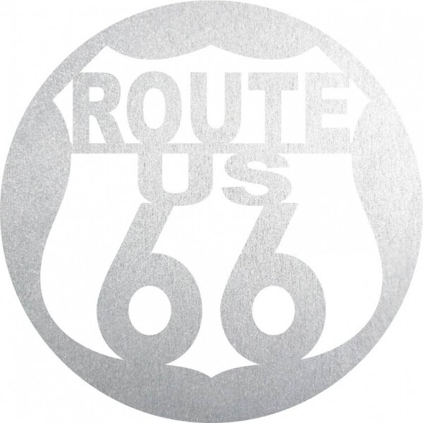 Drevený znak Route 66 – Dekorácia do interiéru | SENTOP PR0411