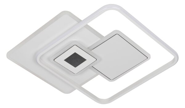 STROPNÉ LED SVIETIDLO, 50,3/50,3/6 cm Novel - Interiérové svietidlá