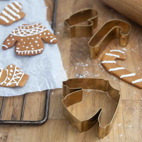 Vykrajovačky Winter – set 3 ks