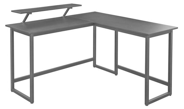 ROHOVÝ PÍSACÍ STÔL, čierna, 140/130/92,2 cm Boxxx - Online Only kancelárie, Online Only