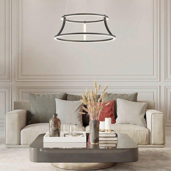 ZÁVESNÉ LED SVIETIDLO, 51/35/35 cm Elstead Lighting - Interiérové svietidlá