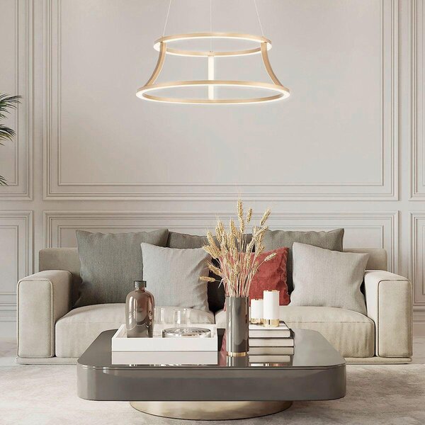ZÁVESNÉ LED SVIETIDLO, 35/51/35 cm Elstead Lighting - Interiérové svietidlá