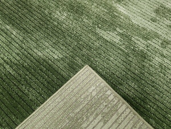 BE Koberec Eforia 9551 GREEN – zelený obdĺžnikový Rozmer: 60x100 cm